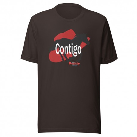 Camiseta unisex CONTIGO