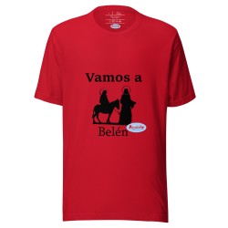 Camiseta unisex VAMOS A BELÉN