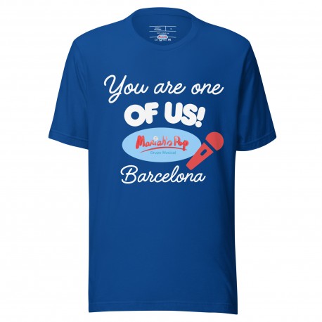 Camiseta unisex algodón YOU'RE ONE OF US - BCN - Mariah's Pop