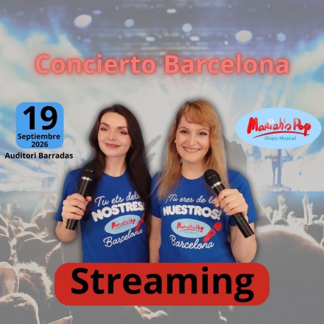 Entrada Streaming tercer concierto de Mariah’s Pop